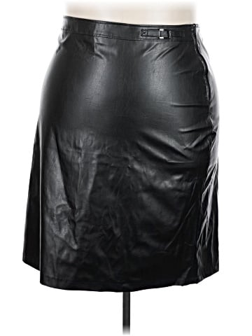 Highway Faux Leather Skirt (view 1)