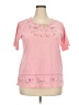Unik Pink Short Sleeve Top Size XXL - photo 1