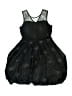 Beautees 100% Polyester Stars Black Dress Size 12 - photo 1