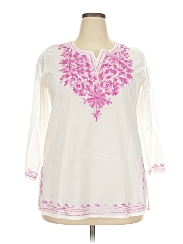 India Hicks 3/4 Sleeve Blouse (view 1)