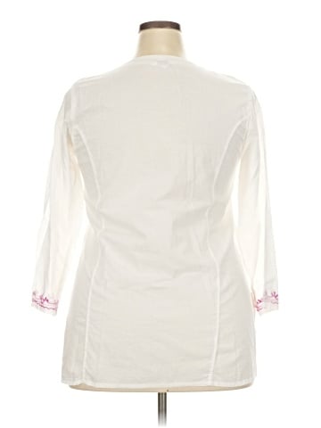 India Hicks 3/4 Sleeve Blouse (view 2)