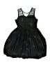 Beautees 100% Polyester Stars Black Dress Size 12 - photo 2
