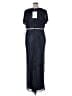 Mac Duggal 100% Polyester Silver Cocktail Dress Size 16 - photo 2