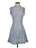 Francesca's 100% Polyester Blue Cocktail Dress Size S - photo 1