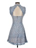 Francesca's 100% Polyester Blue Cocktail Dress Size S - photo 2
