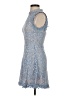 Francesca's 100% Polyester Blue Cocktail Dress Size S - photo 5