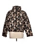 Boohoo 100% Polyester Camo Gold Snow Jacket Size 10 - photo 1
