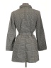 Talbots 100% Polyester Houndstooth Gray Coat Size 10 (petite) - photo 2