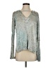 XCVI Teal Long Sleeve Blouse Size S - photo 1