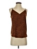 Express 100% Polyester Brown Tank Top Size XS - photo 1