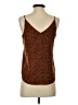 Express 100% Polyester Brown Tank Top Size XS - photo 2