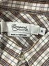 Bonpoint 100% Cotton Checkered-gingham Gray Long Sleeve Button-Down Shirt Size 10 - photo 3
