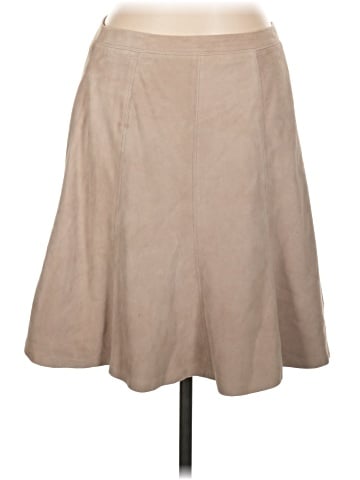 White House Black Market Faux Leather Skirt (view 1)