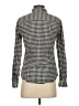 J.Crew 100% Cotton Houndstooth Black Long Sleeve Button-Down Shirt Size 2 - photo 2