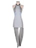 Zara Color Block Gray Jumpsuit Size M - photo 1
