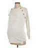 Seraphine 100% Cotton Ivory Pullover Sweater Size XS Maternity - photo 1