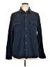 Assorted Brands Stripes Solid Blue Long Sleeve Blouse Size XL - photo 1
