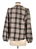 Maurices Gray Long Sleeve Blouse Size M - photo 2