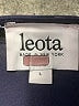 Leota Solid Blue Casual Dress Size L - photo 6