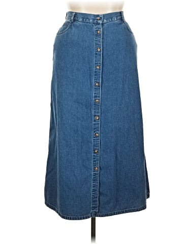 Talbots Denim Skirt (view 1)
