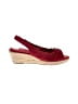Studio Works Burgundy Red Wedges Size 6 - photo 1