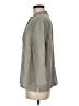 Eileen Fisher Houndstooth Gray 3/4 Sleeve Button-Down Shirt Size M - photo 5