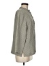 Eileen Fisher Houndstooth Gray 3/4 Sleeve Button-Down Shirt Size M - photo 4