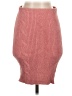Express Solid Pink Casual Skirt Size S - photo 1