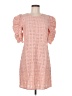 Only Checkered-gingham Pink Casual Dress Size M - photo 1