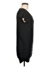 lucy Solid Black Casual Dress Size M - photo 4