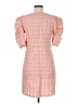 Only Checkered-gingham Pink Casual Dress Size M - photo 2