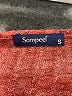 Sampeel Tweed Red Long Sleeve Henley Size S - photo 7