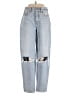 American Eagle Outfitters 100% Cotton Graphic Blue Jeans Size 0 - photo 1