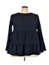 Emery Rose Blue Long Sleeve Blouse Size 3X - photo 1