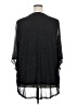 Siren Lily 100% Polyester Black 3/4 Sleeve Blouse Size 3X - photo 2
