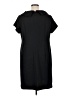 Relativity Solid Black Casual Dress Size 16 - photo 2