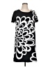 AB Studio Graphic Black Casual Dress Size 16 - photo 1