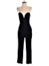 Amanda Uprichard Solid Black Jumpsuit Size S - photo 1