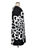 AB Studio Graphic Black Casual Dress Size 16 - photo 4