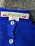 Bonpoint Blue Long Sleeve Henley Size 6 - photo 3