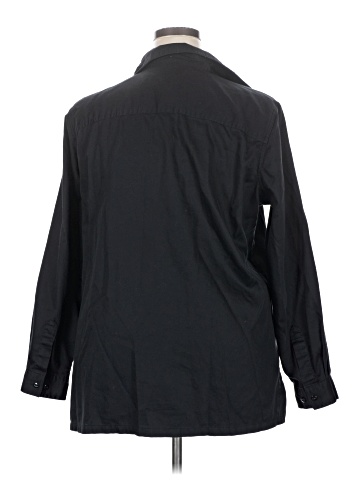 St. John's Bay 3/4 Sleeve Button-Down Shirt (view 2)