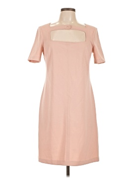 open lace back dress Tommy Hilfiger Girl Textured Frill Sleeve Dress, Coral main image 1