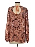 Hale Bob Orange Long Sleeve Blouse Size S - photo 2