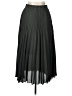 Max Studio 100% Polyester Solid Black Formal Skirt Size L - photo 1