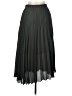 Max Studio 100% Polyester Solid Black Formal Skirt Size L - photo 2