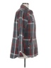 CAbi Plaid Gray Long Sleeve Button-Down Shirt Size M - photo 4