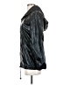 Lulus 100% Polyester Metallic Black Raincoat Size S - photo 5