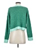 so Me 100% Polyester Green Cardigan Size S - photo 2