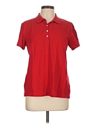 St. John's Bay Short Sleeve Blouse (view 1)