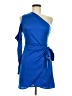 Unbranded 100% Polyester Blue Cocktail Dress Size M (estimated) - photo 1